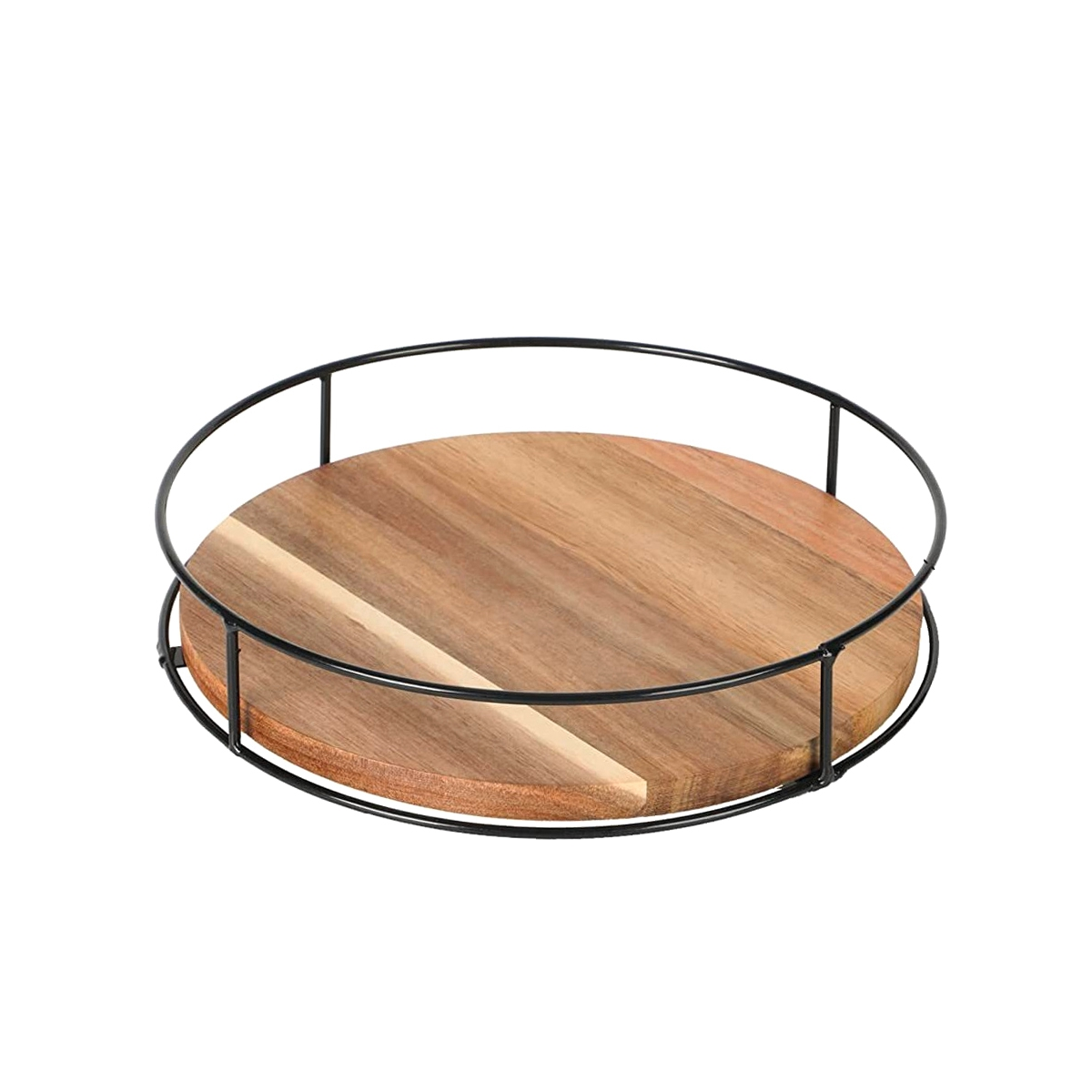 Нескользящий деревянный поворотный столик-органайзер для шкафа, кладовой, кухонной столешницы, холодильника, подставки для специй, Обугленный черный
Нескользящий деревянный поворотный столик-органайзер для шкафа, кладовой, кухонной столешницы, холодильника, подставки для специй, Обугленный черный