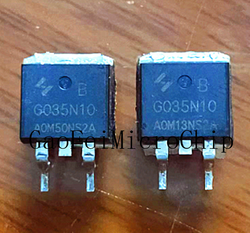 10PCS HYG035N10B HYG035N10 G035N10 GO35N1O 100V 180A TO-263 MOSFET
10PCS HYG035N10B HYG035N10 G035N10 GO35N1O 100V 180A TO-263 MOSFET