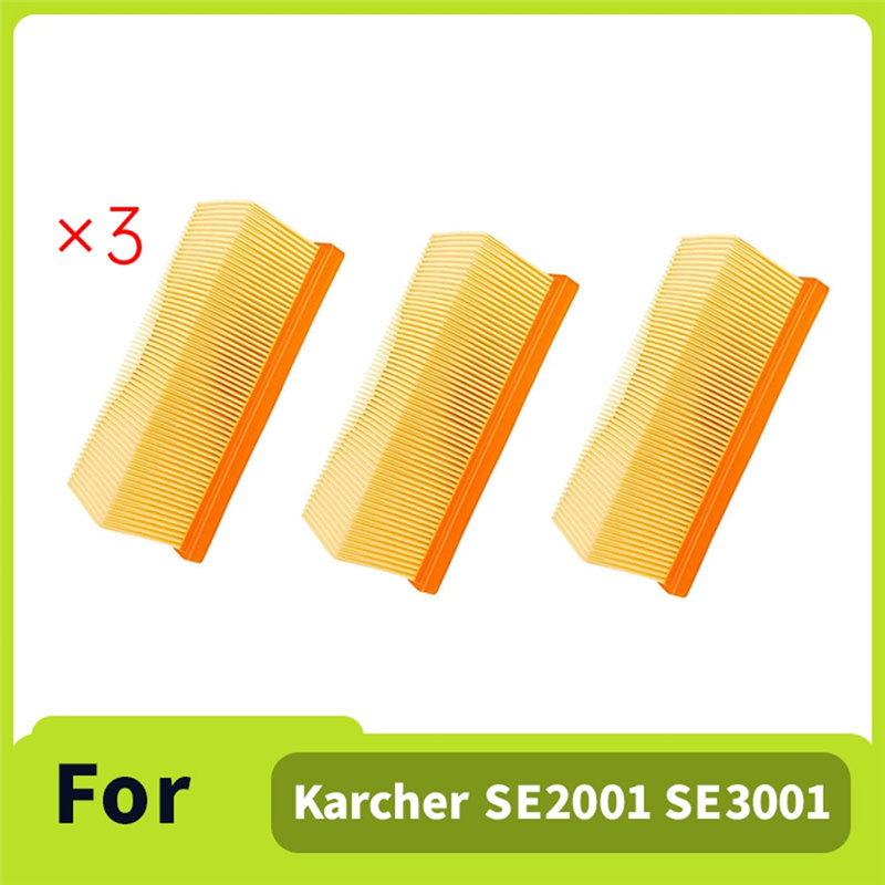 Для Karcher SE2001 SE3001 SE5.100, SE6.100 2501,2701 2801,K3001 6.414-498 3-Комплект сменных фильтров для пылесосов
Для Karcher SE2001 SE3001 SE5.100, SE6.100 2501,2701 2801,K3001 6.414-498 3-Комплект сменных фильтров для пылесосов