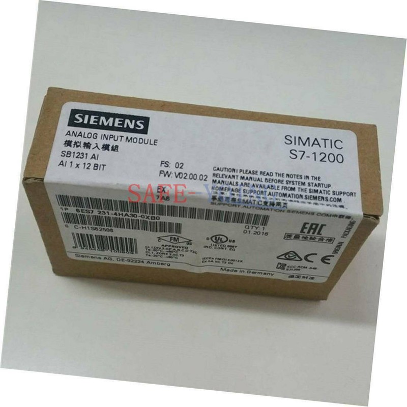1PCS Siemens 6ES7231-4HA30-0XB0 Analog Input Module 6ES7 231-4HA30-0XB0 NEW
1PCS Siemens 6ES7231-4HA30-0XB0 Analog Input Module 6ES7 231-4HA30-0XB0 NEW