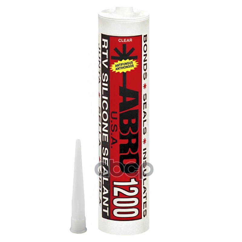 Герметик Силиконовый Abro Черный 310мл (Под Пистолет) ABRO арт. SS1200BLK
Герметик Силиконовый Abro Черный 310мл (Под Пистолет) ABRO арт. SS1200BLK