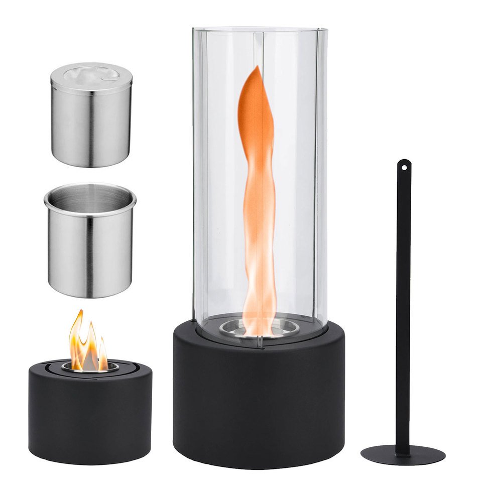 круглый спиртовой камин 16х40 см со стеклом, черный, Переносной
круглый спиртовой камин 16х40 см со стеклом, черный, Переносной