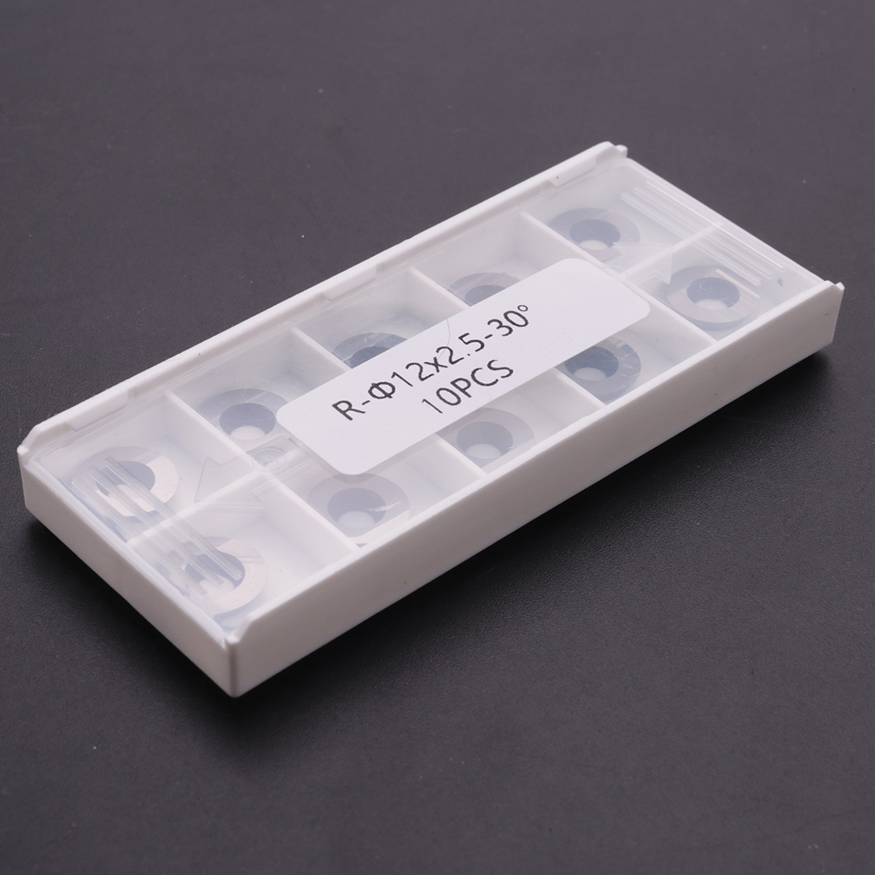 Круглая твердосплавная режущая пластина диаметром 12 мм из 10шт Подходит для токарной обработки древесины Ci3
Круглая твердосплавная режущая пластина диаметром 12 мм из 10шт Подходит для токарной обработки древесины Ci3