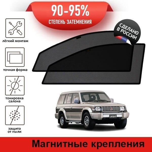 Каркасные автошторки LATONIK PREMIUM на Mitsubishi Pajero 2 (1991-2000) джип 5d на передние двери на магнитах
Каркасные автошторки LATONIK PREMIUM на Mitsubishi Pajero 2 (1991-2000) джип 5d на передние двери на магнитах