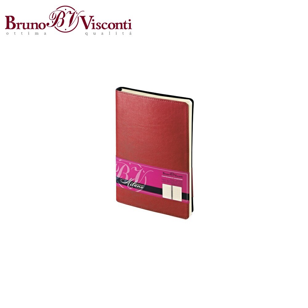 Ежедневник А5 "Milano" красный 3-415/06 BRUNO VISCONTI
Ежедневник А5 "Milano" красный 3-415/06 BRUNO VISCONTI