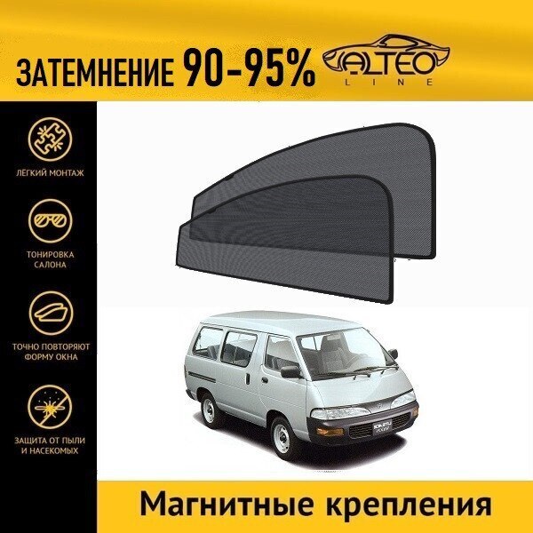 Каркасные автошторки ALTEO PREMIUM на Toyota Lite Ace (1992-1996) на передние двери
Каркасные автошторки ALTEO PREMIUM на Toyota Lite Ace (1992-1996) на передние двери