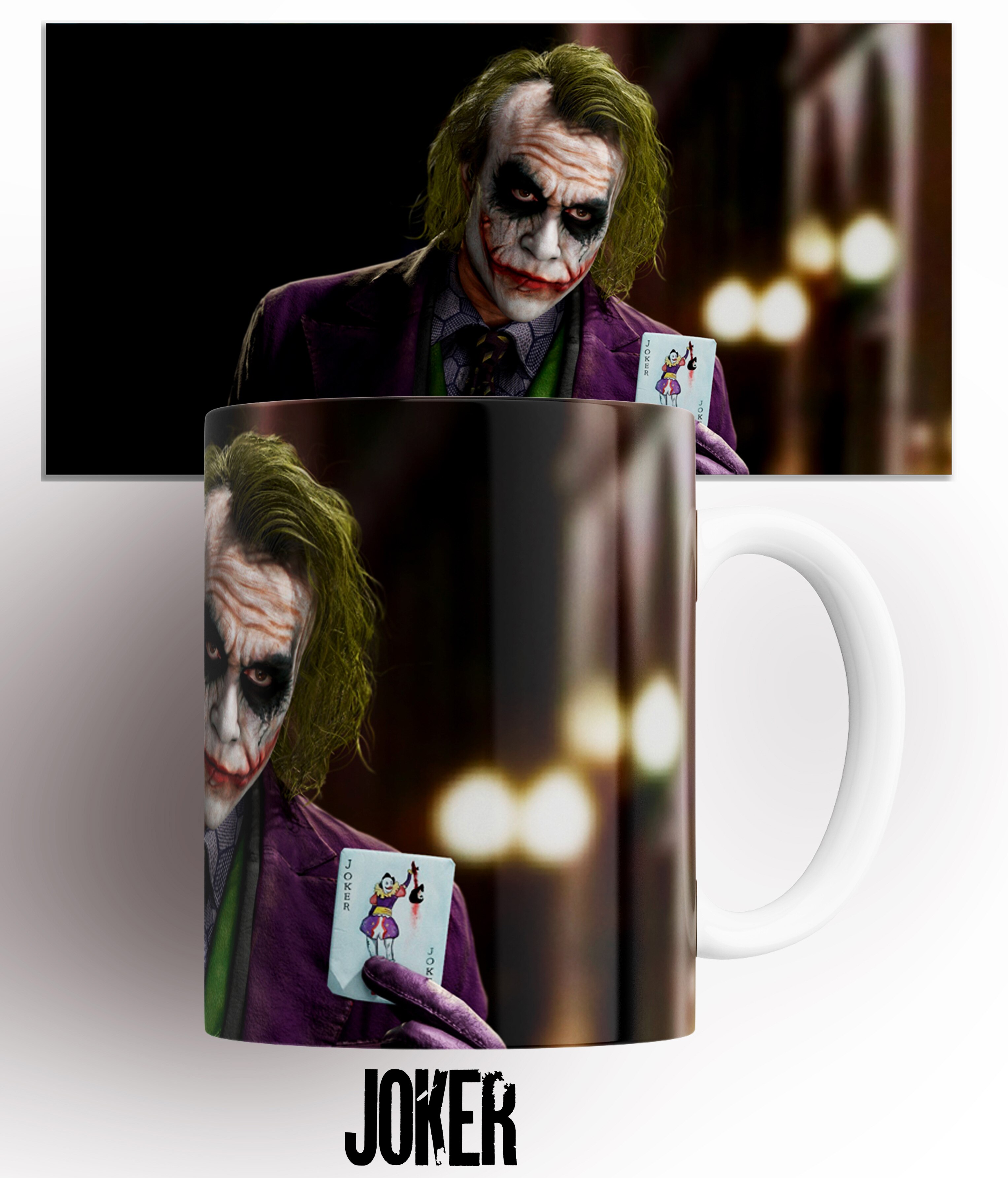 Кружка Джокер/Хит Леджер/Joker/Тёмный рыцарь/Бэтмен/Dark Knight/Batman/DC/принт/КР160385/330 мл
Кружка Джокер/Хит Леджер/Joker/Тёмный рыцарь/Бэтмен/Dark Knight/Batman/DC/принт/КР160385/330 мл