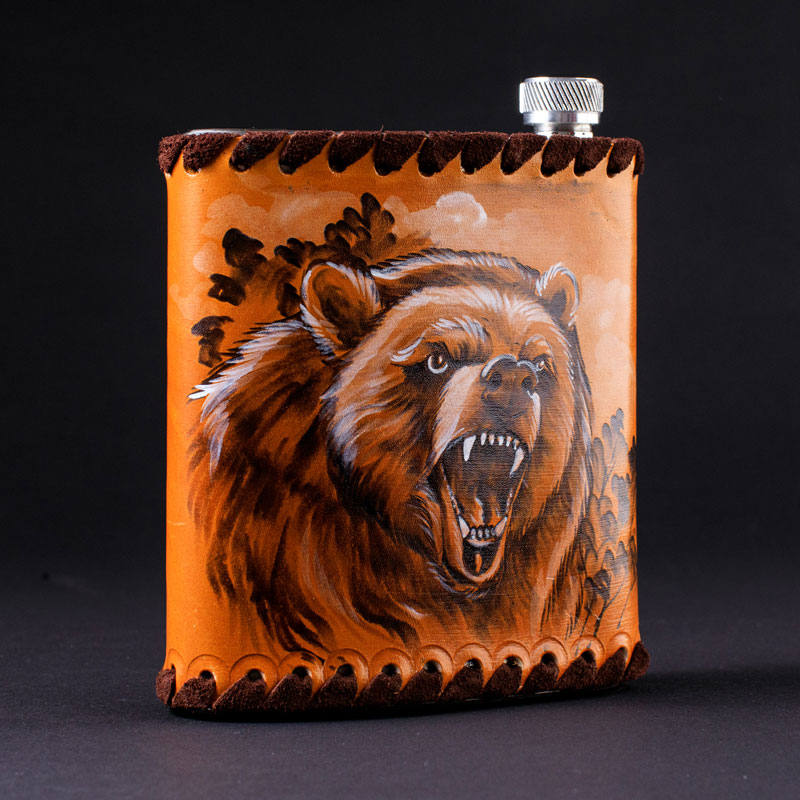 Фляжка для напитков, объем 500 мл, пищевая сталь, натуральная кожа АРТ-МАСТЕР
Фляжка для напитков, объем 500 мл, пищевая сталь, натуральная кожа АРТ-МАСТЕР