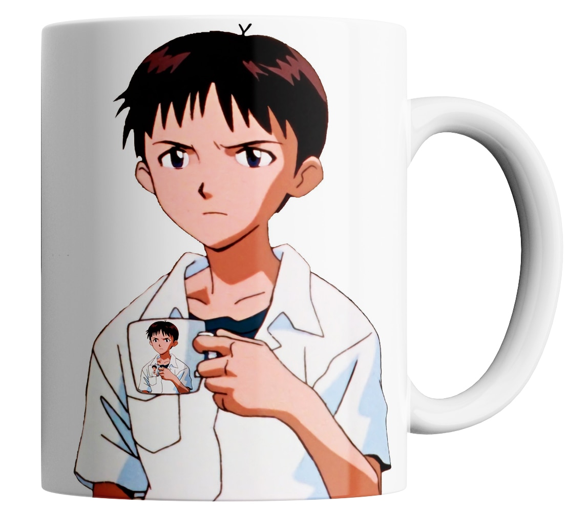 Кружка Аниме "Евангелион.Синдзи с кружкой"/КР153375 Anime mug "Evangelion.Sindzy with a mug
Кружка Аниме "Евангелион.Синдзи с кружкой"/КР153375 Anime mug "Evangelion.Sindzy with a mug