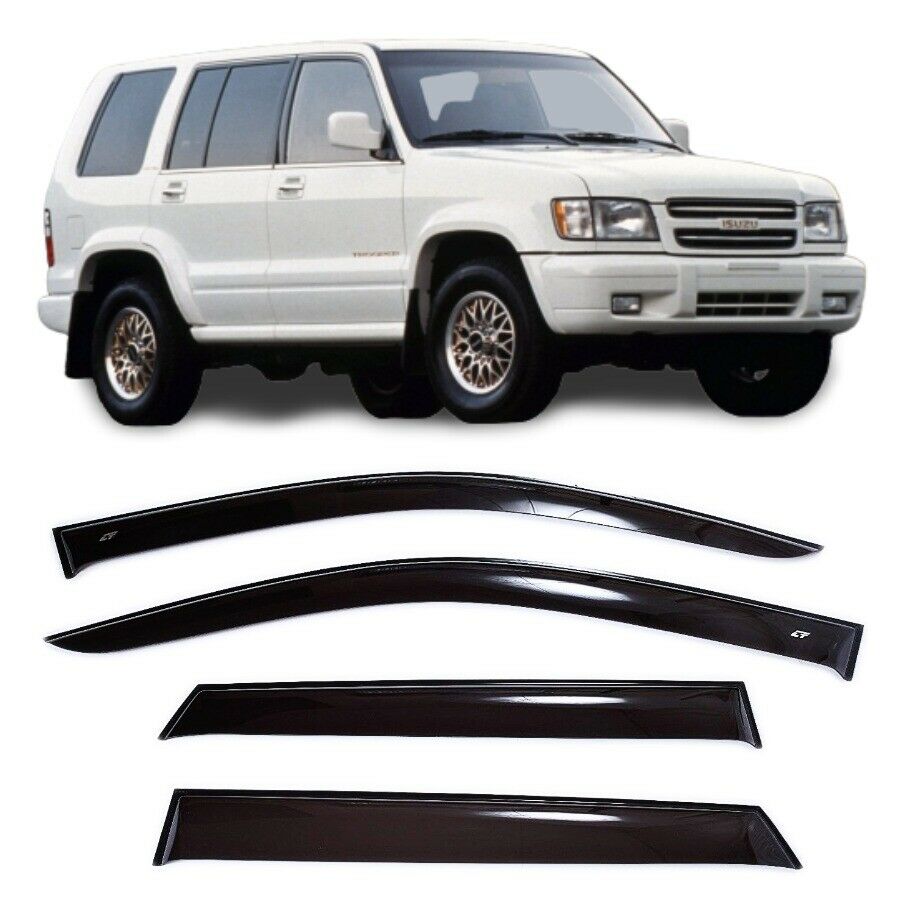 Дефлекторы окон Cobra Tuning I40192 на авто Isuzu Trooper (LS) 2 II 5d 1992-1999 4 шт./комп. ветровики от дождя солнца и ветра
Дефлекторы окон Cobra Tuning I40192 на авто Isuzu Trooper (LS) 2 II 5d 1992-1999 4 шт./комп. ветровики от дождя солнца и ветра