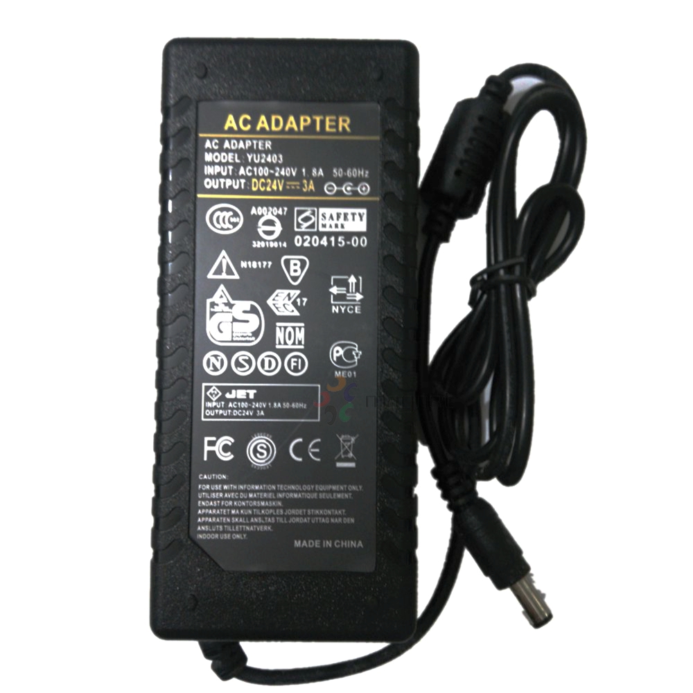

Блок питания 24V 3A (5.5*2.5)