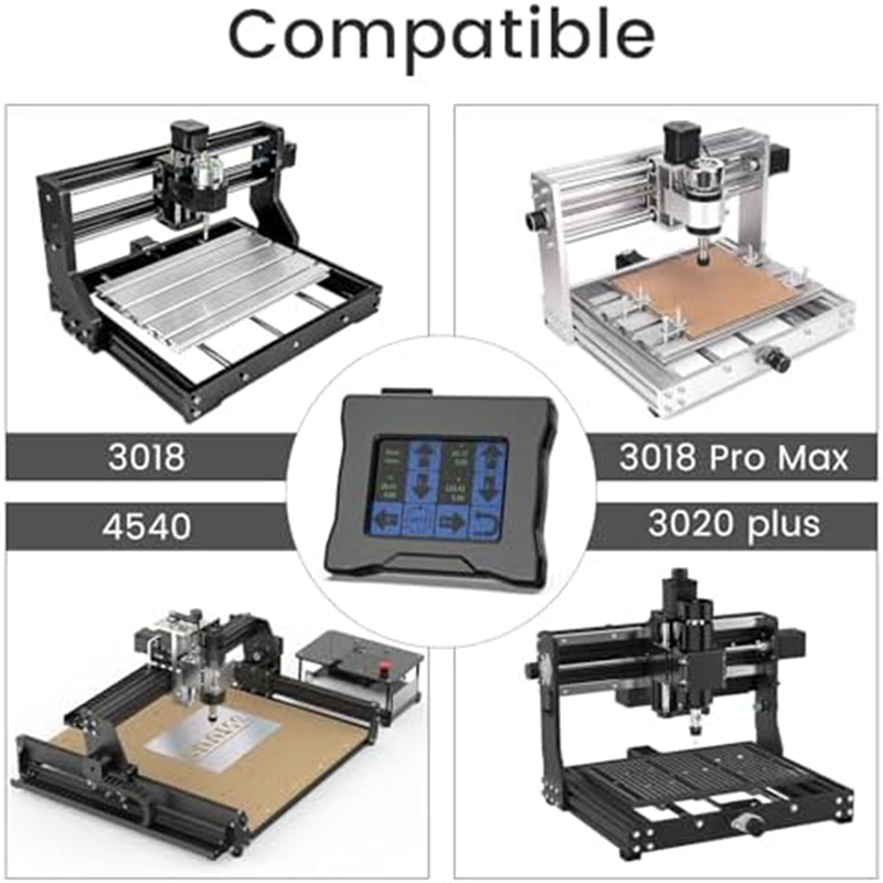 

Управление фрезерным станком с ЧПУ, Автономный модуль управления GRBL с сенсорным экраном TFT, для ЧПУ 3018/3020/3040Pro/4540, Для резки