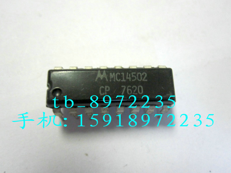 

100% Brand NEW Orignal 10PCS MC14502CP MC14502BCP Product prices need to be consulted
