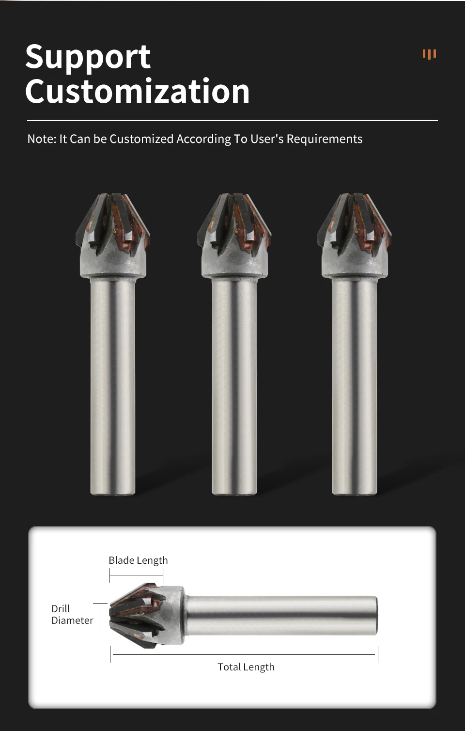 16mm Countersink Drill Bit – Brazed Carbide Tip For Metal, Chamfering & Milling, Ideal For Cast Iron & Alloy Steel (Low RPM)