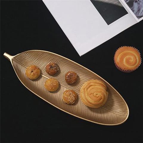 Набор Из 5 Сервировочных Подносов В Форме Сусального Золота В Скандинавском Стиле Для Украшений, Фруктов И Закусок