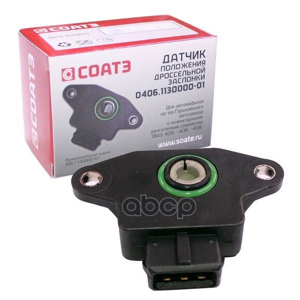 Датчик полож. дрос. заслонки 406 дв. (MetalPart)