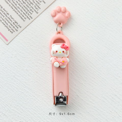 Cartoon coin purse Милые В Виде КотенКа Мультяшные НожНицы Ногтей Стильные Портативные Маленькие Когтерезы Для Студентов И Домаш