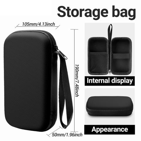 Интеллектуальный мультиметр ANENG 683 High-End Touch на 6000 отсчетов Multimetro Test Перезаряжаемый Мультитестер переменного / постоянного напряжения Черный