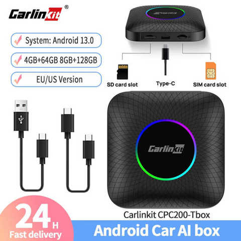 Carlinkit cpc200-tbox plus - купить недорого | AliExpress