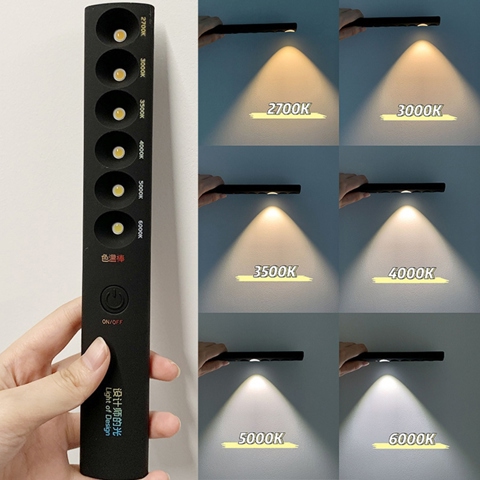 6 Режимов Цветовой температуры Освещения лампы Датчик движения Измеритель освещенности Датчик движения Световой инструмент Световой тестер Инструмент A