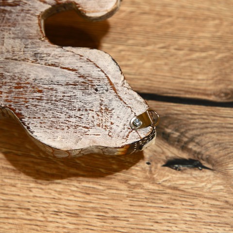 2 шт. Сувенир 'Геккон', 35x20x6 см, дерево албезия