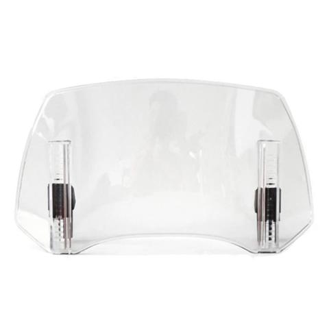 Прозрачный Универсальный удлинитель лобового стекла Motorcy с регулируемым спойлером для BMW Kawasaki Honda Suzuki 300x195x155 мм Запчасти