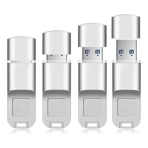 Флэш-накопитель USB3.0 с отпечатками пальцев, точная идентификация 64G, ключ управления конфиденциальностью, USB-флеш-накопитель с отпечатками пальцев