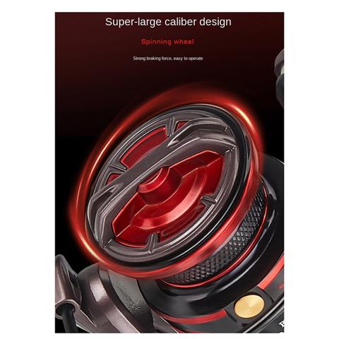 Катушка для спиннинга Водонепроницаемая катушка для спиннинга Ультралегкая рыболовная катушка Катушка для приманки Рыболовная катушка для пресноводной рыбалки