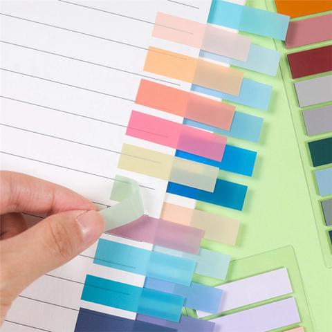 7400 Листов Прозрачных стикеров для заметок, Самоклеящаяся Закладка для заметок, Книга для чтения, Прозрачная вкладка, Простая в Использовании