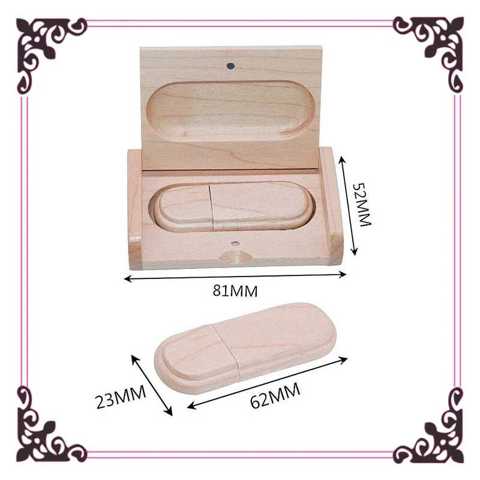 30 Шт. Деревянных USB 3.0 Флеш-накопителей 128 ГБ Высокоскоростной Флеш-накопитель 64 32 ГБ С КоробКой Креативный Подарок