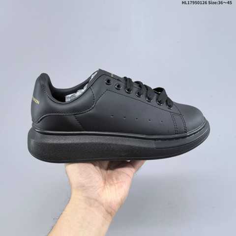 Самый легкий Кроссовки Alexander McQueen Sole Leather White HL17950126 Обувь кроссовки