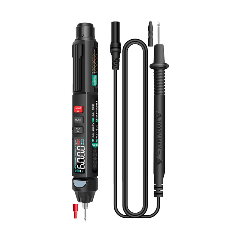 

Цифровой мультиметр ANENG A3008 Auto Intelligent Sensor Pen Tester на 6000 отсчетов Бесконтактный тестер напряжения Мультиметр