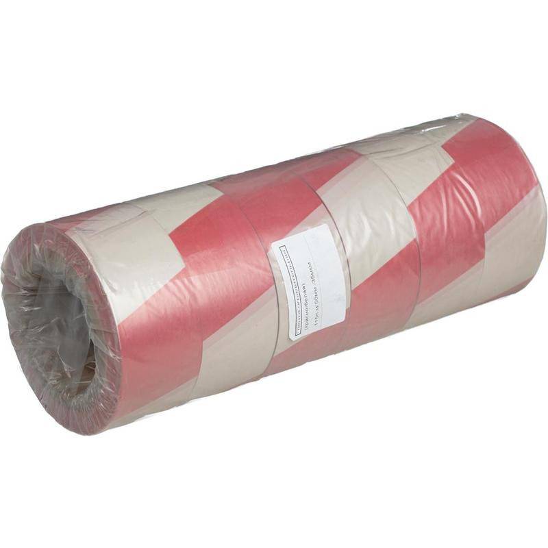 

Лента оградительная красно-белая 50мм х115м упаковка 6 роликов 1171401