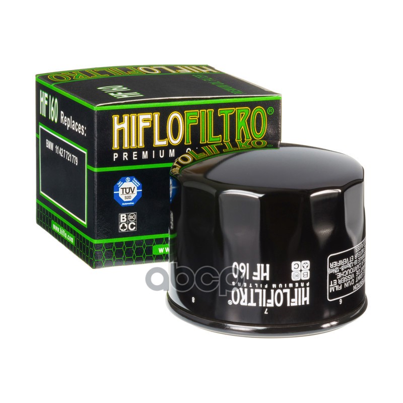 

Фильтр Масляный Hiflofiltro Hf160 Hiflo filtro арт. HF160