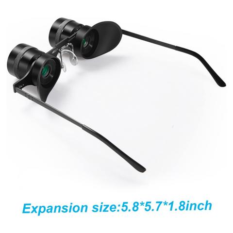 Бинокль без рук Телескоп с 10-кратным увеличением Очки для рыбалки на открытом воздухе Наблюдения за птицами