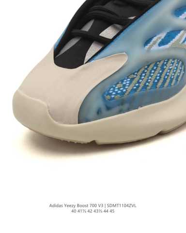 adidas gazelle silver green womens Adidas Yeezy Boost 700 V2 Geode Grey Tan Knit Fabric Leather Sneakers Shoes  6