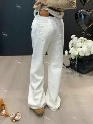прочные Джинсы Chanel - премиум, сохраняют форму долго