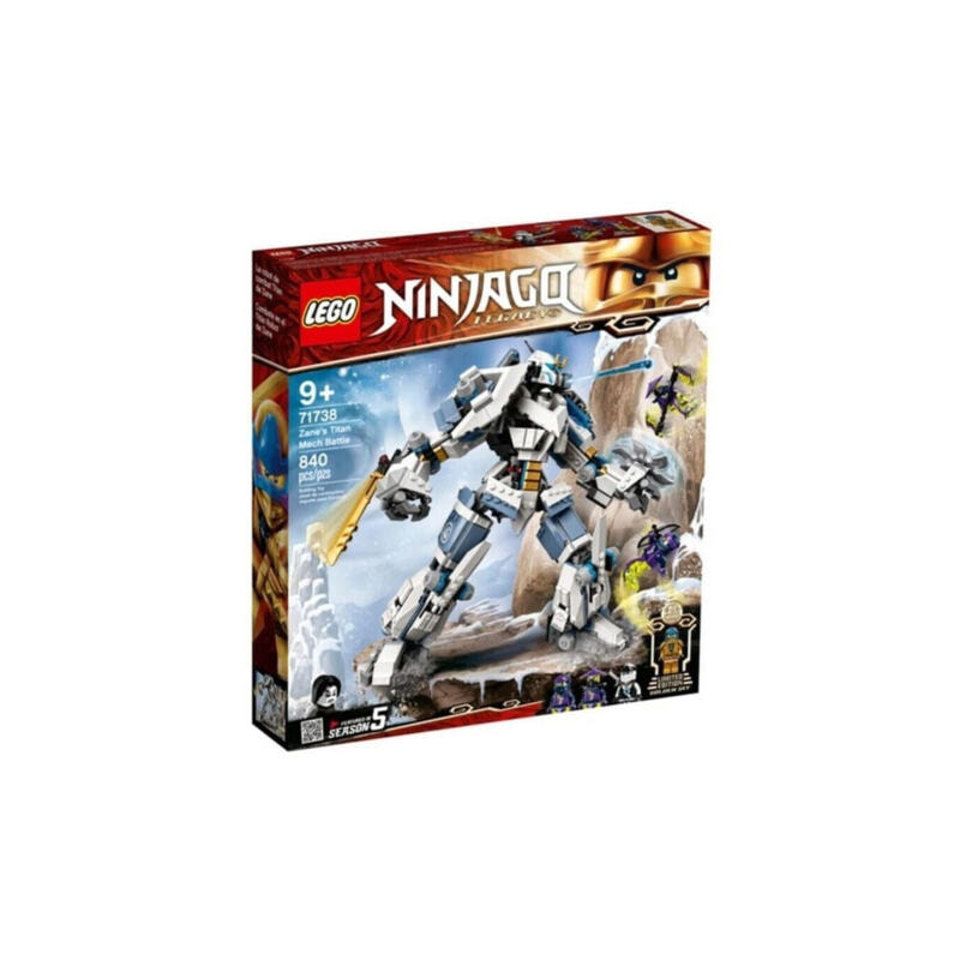 専用 LEGO 71738 Zane's Titan Mech Battle Ninjago Golden Jay ninja Ghost