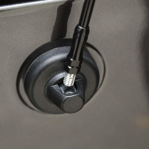 Радиоантенна для Wrangler Гибкая металлическая автомобильная радиоантенна для Jeep Wrangler JK JKU JL JLU 2007-2020