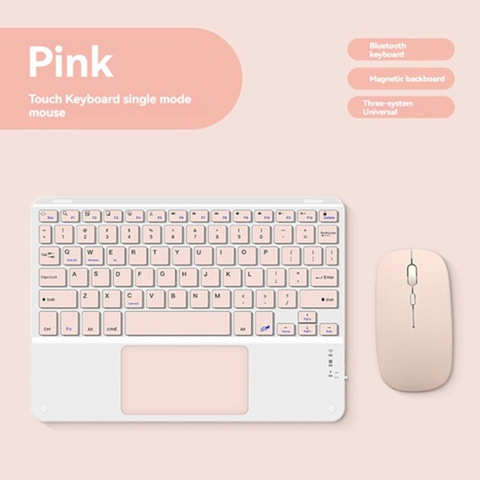 Сенсорная панель Bluetooth-клавиатуры для ПК, планшетных игр, Беспроводная клавиатура с мышью C