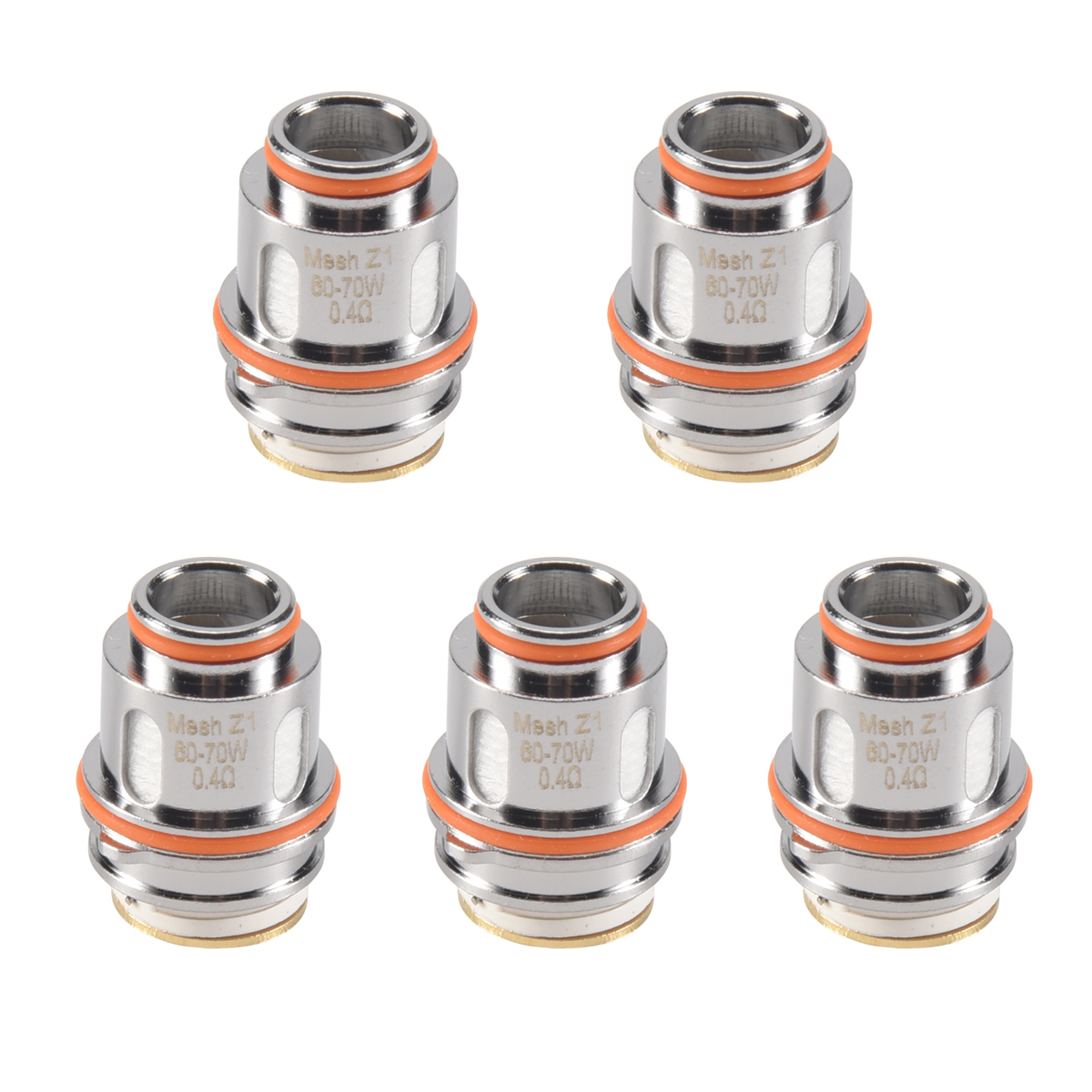 

5 шт. сменные головки катушек для Zeus Sub Z2 Z1, сетчатые катушки 0,4 Ом D27 21, аксессуары для ремонта