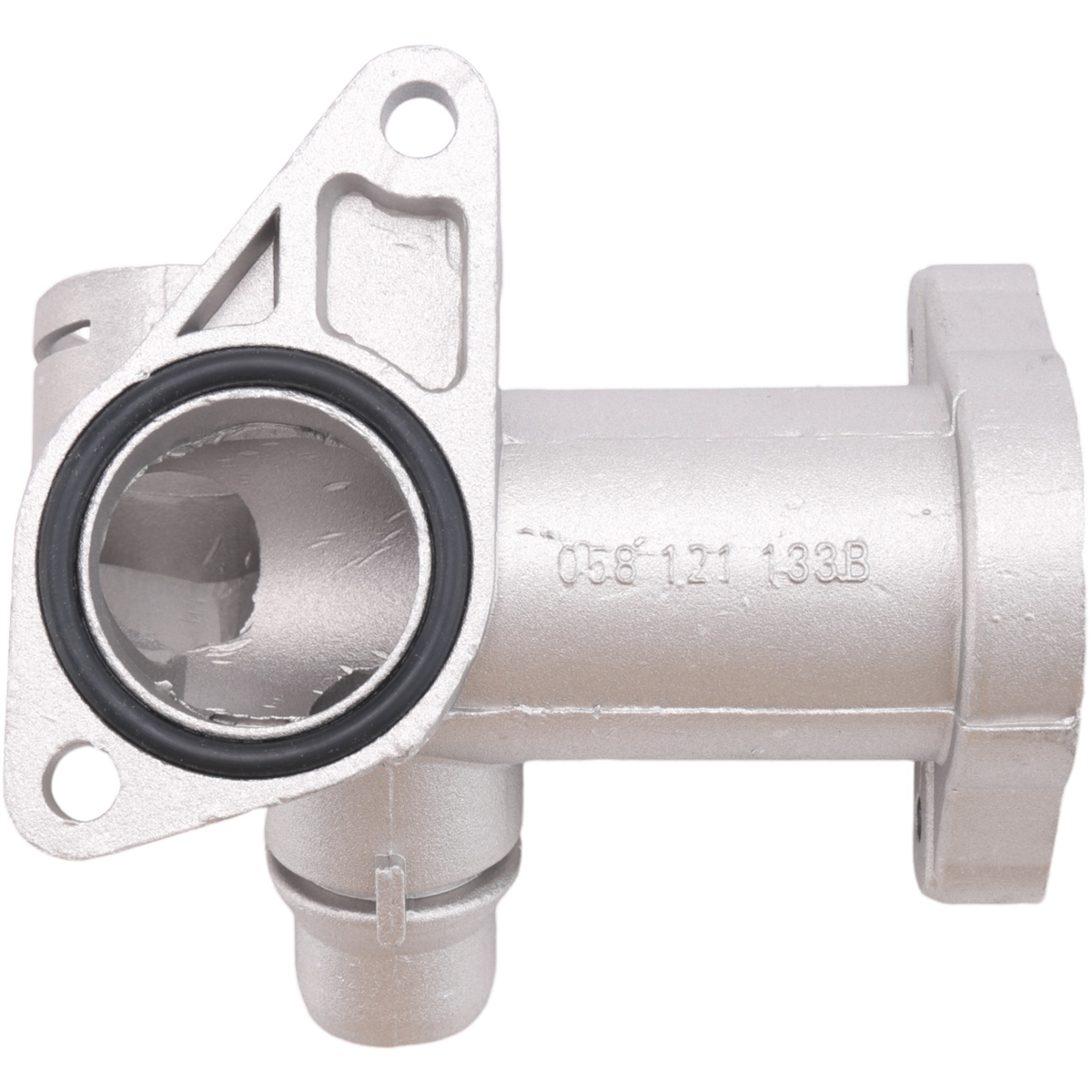 

Алюминиевый выпускной патрубок автомобильного шланга подачи охлаждающей жидкости Радиатора охлаждения 058121132 для VW Passat B5 Audi A4 1.8 T