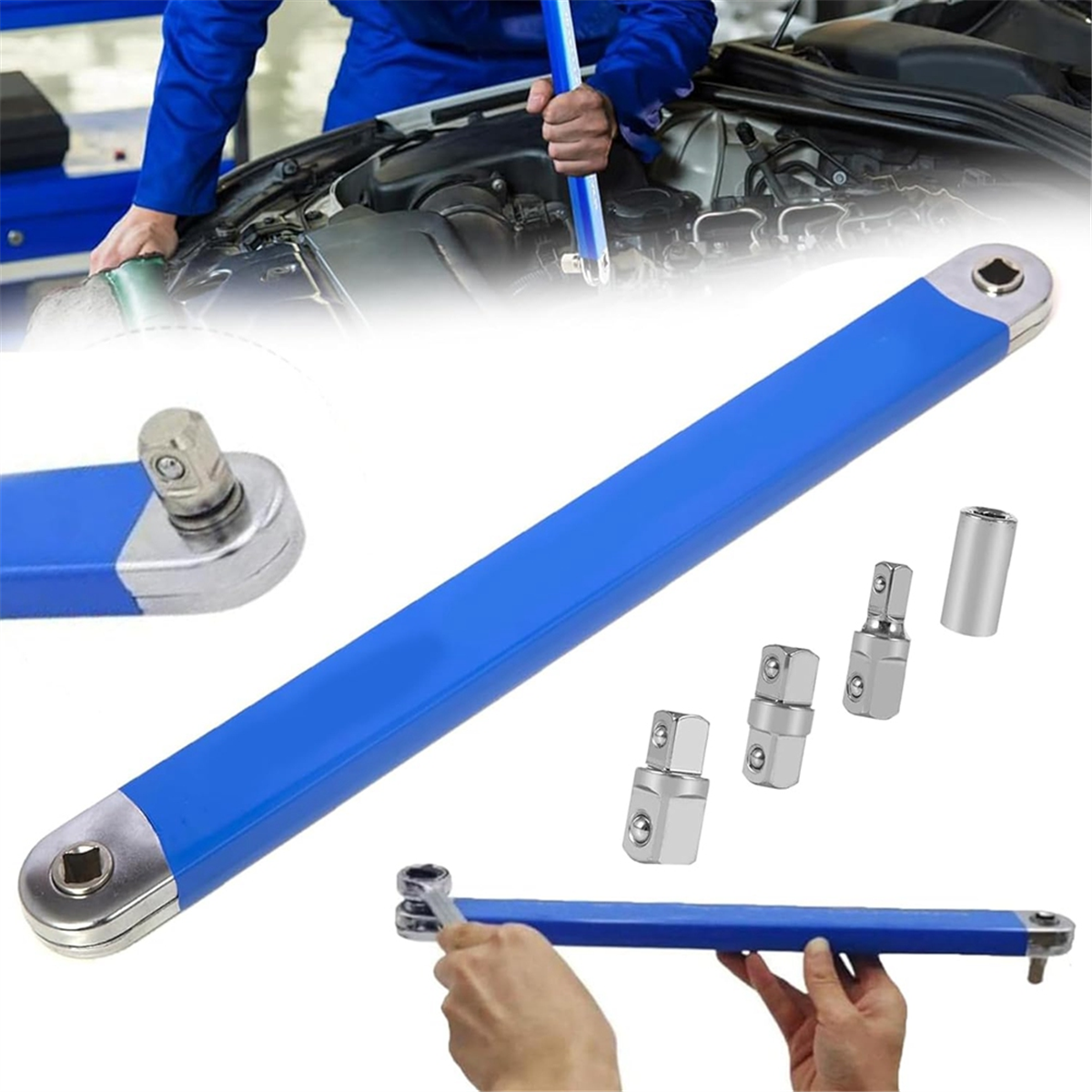 

Офсетный удлинительный ключ - Новый Офсетный удлинительный ключ 2024 года выпуска, многофункциональный 15-дюймовый удлинительный ключ