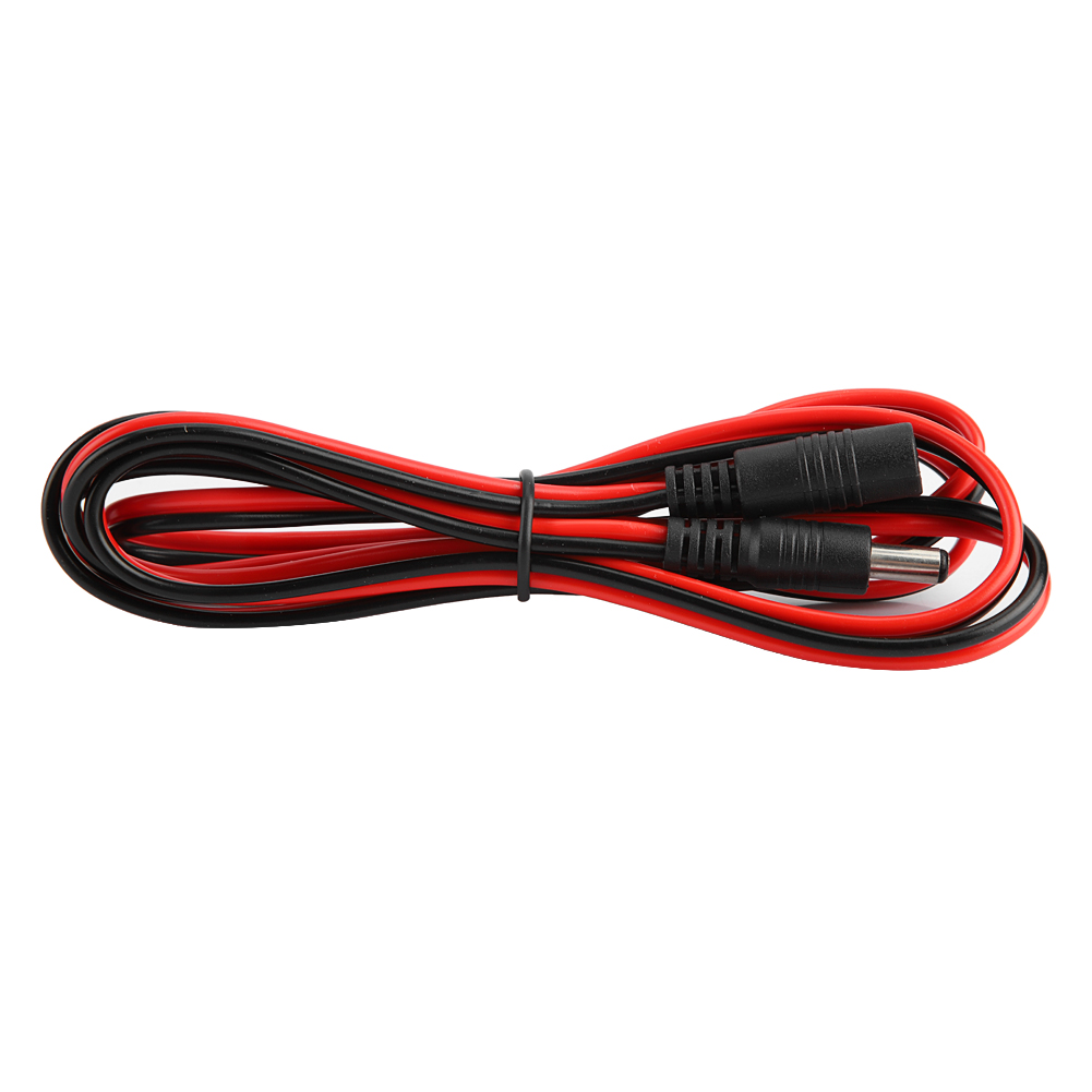 

Удлинительный кабель питания 150 см DC5521 от мужчины к женщине 12 Вольт 5 Ампер Черный