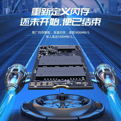 SSD-накопитель M2 ТвердоТельный Накопитель Для НастольНого Компьютера И Ноутбука Интерфейс 2280 Протокол NVMe 1 ТБ