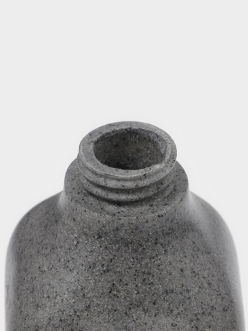 Набор аксессуаров для ванной комнаты 'Гранит', 4 предмета, дозатор 350 мл, мыльница, 2 стакана, серый