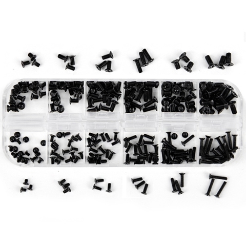 240шт Комплект винтов для ноутбука из нержавеющей стали M2, M2.5, M3 для Lenovo Toshiba Gateway Samsung HP IBM Dell Acer Asus Прочный