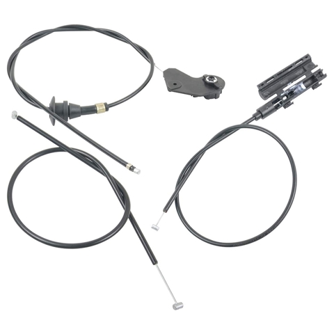 3ШТ Трос крепления двигателя к капоту для BMW E39 525I 530I 51238176595 51238190754 51238176596