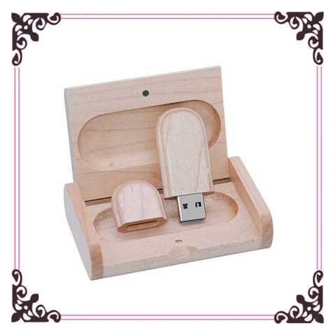 30 Шт. Деревянных USB 3.0 Флеш-накопителей 128 ГБ Высокоскоростной Флеш-накопитель 64 32 ГБ С КоробКой Креативный Подарок