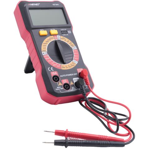 ANENG SZ305 1999 Отсчетов Мультиметр Тестеры конденсаторов Умный вольтметр AC / DC Напряжение Ток Сопротивление Ом Инструменты для тестирования Красный